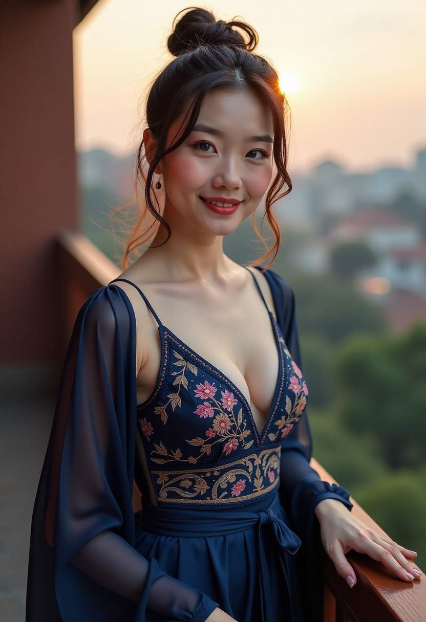 灯塔与雾海报